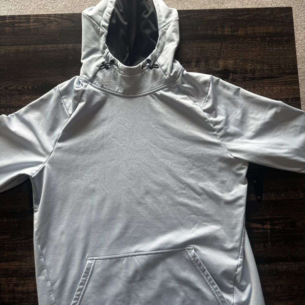 UNRL Mens performance Hoodie - Sky Blue - Size Medium - Excellent Condition - Picture 3 of 6